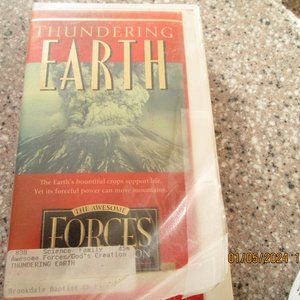 VHS TAPE THUNDERING EARTH